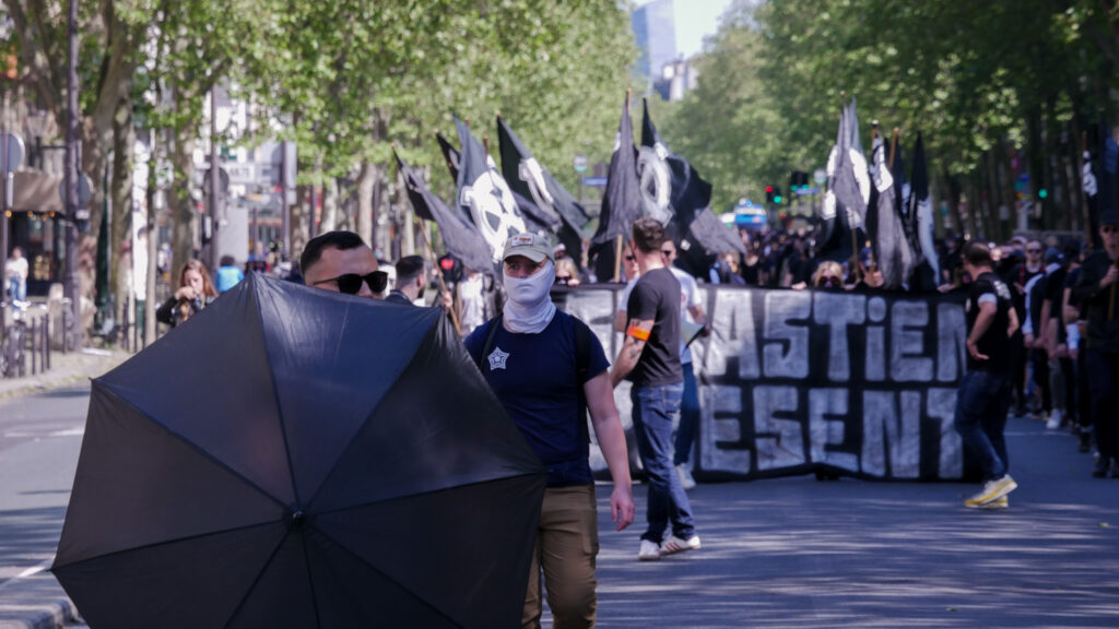 manifestation d’extrême-droite