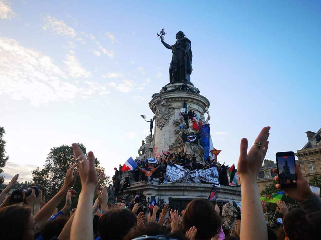 partisans du Nouveau Front Populaire