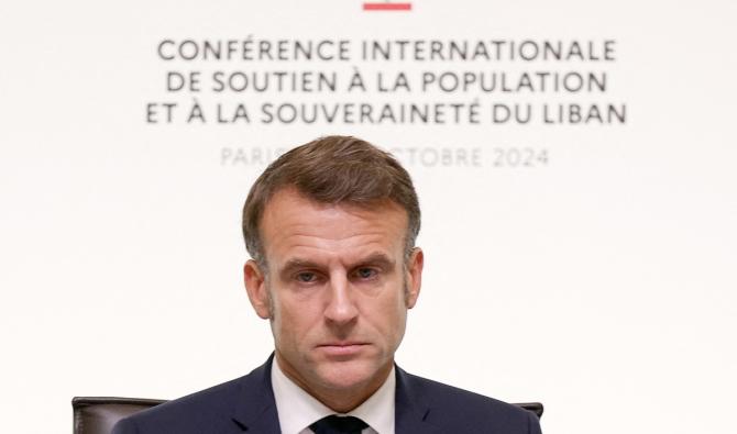 Emmanuel Macron à l'Élysée