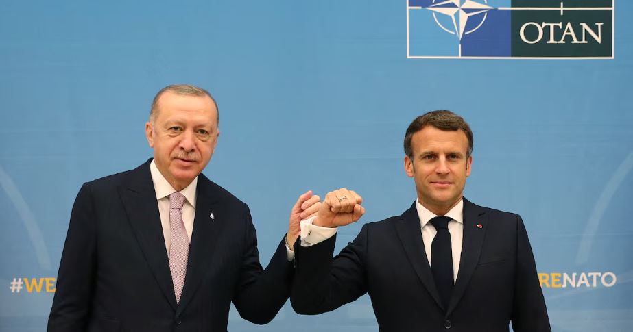 Erdogan et Macron